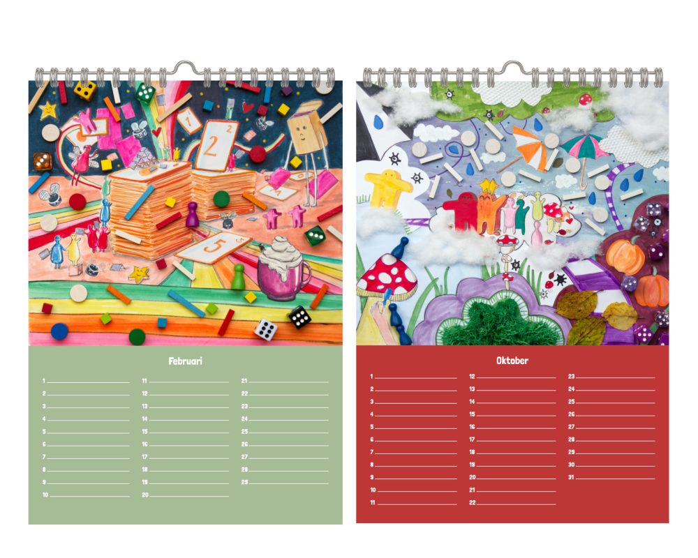 mailafbeeldingen kalender
